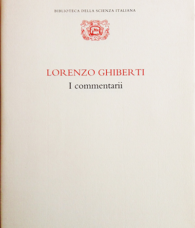 Lorenzo Ghiberti Literature